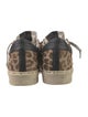 Golden Goose Ponyhair Animal Print Sneakers