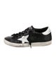 Golden Goose Leather Graphic Print Sneakers