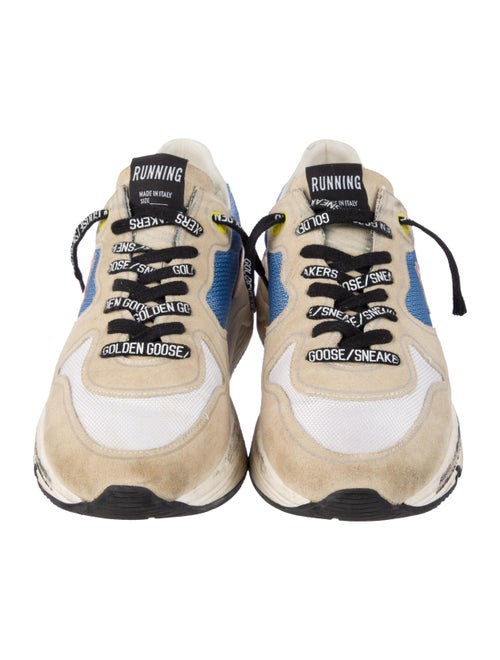 Golden Goose Suede Printed Athletic Sneakers