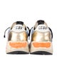 Golden Goose Suede Printed Athletic Sneakers