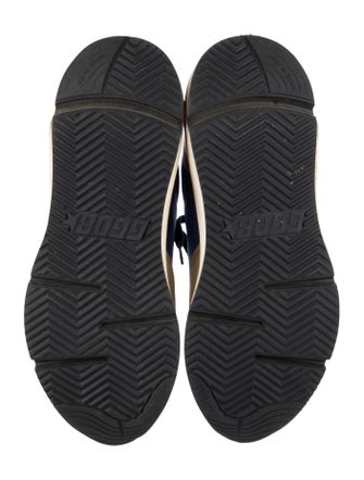 Golden Goose Suede Printed Athletic Sneakers