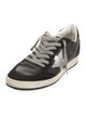 Golden Goose Leather Printed Sneakers