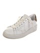 Golden Goose Leather Fur Trim Sneakers