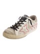 Golden Goose Suede Distressed Accents Sneakers