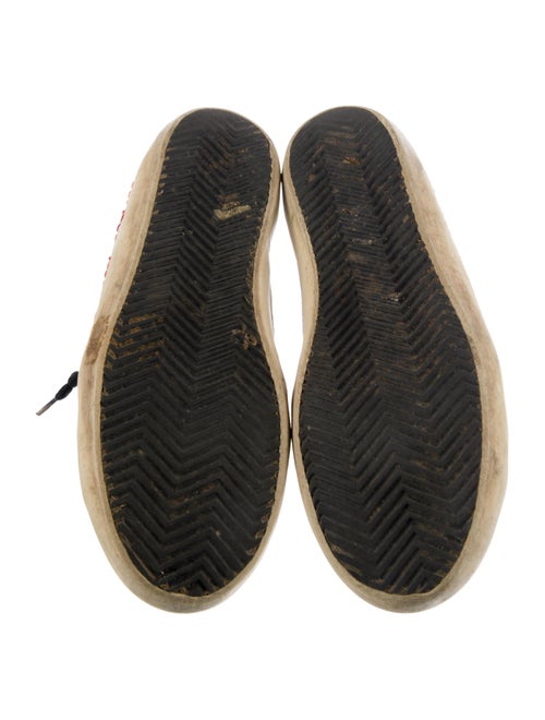 Golden Goose Suede Distressed Accents Sneakers