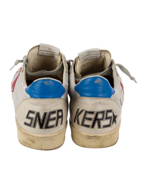 Golden Goose Mesh Printed Sneakers