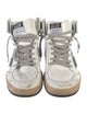 Golden Goose Leather Distressed Accents Sneakers