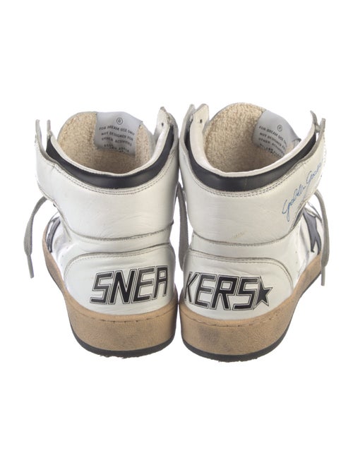 Golden Goose Leather Distressed Accents Sneakers