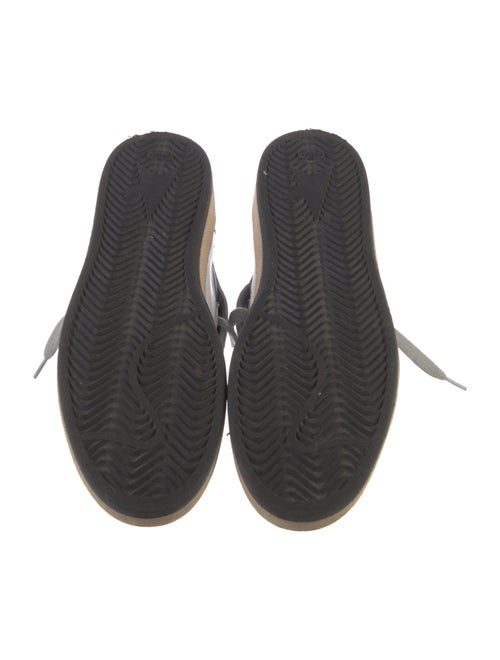 Golden Goose Leather Distressed Accents Sneakers