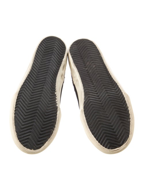 Golden Goose Canvas Colorblock Pattern Sneakers