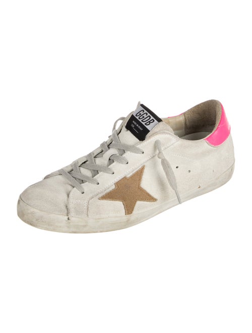 Golden Goose Suede Printed Sneakers
