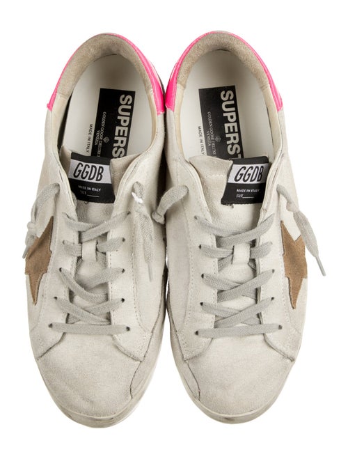 Golden Goose Suede Printed Sneakers