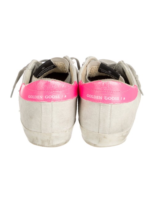 Golden Goose Suede Printed Sneakers