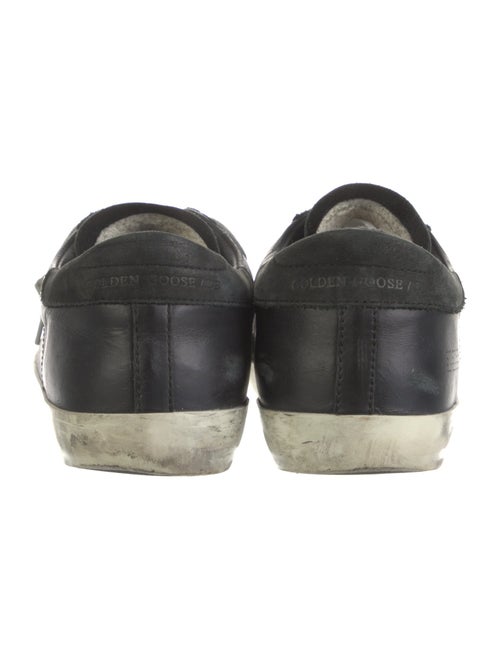 Golden Goose Leather Distressed Accents Sneakers