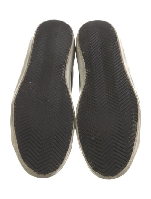 Golden Goose Leather Distressed Accents Sneakers
