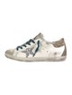 Golden Goose Leather Colorblock Pattern Sneakers