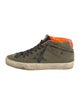 Golden Goose Canvas Printed Sneakers