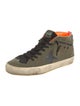 Golden Goose Canvas Printed Sneakers
