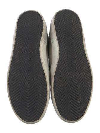 Golden Goose Suede Glitter Accents Sneakers