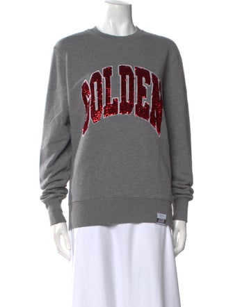 Golden Goose Graphic Print Crew Neck Sweatshirt