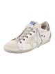 Golden Goose Canvas Colorblock Pattern Sneakers
