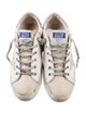 Golden Goose Canvas Colorblock Pattern Sneakers