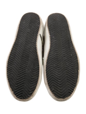 Golden Goose Canvas Colorblock Pattern Sneakers