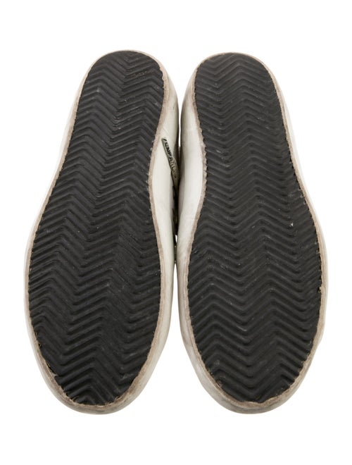 Golden Goose Canvas Colorblock Pattern Sneakers