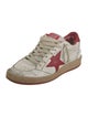 Golden Goose Leather Printed Sneakers