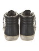 Golden Goose Leather Distressed Accents Sneakers