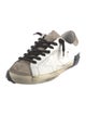 Golden Goose Leather Colorblock Pattern Sneakers