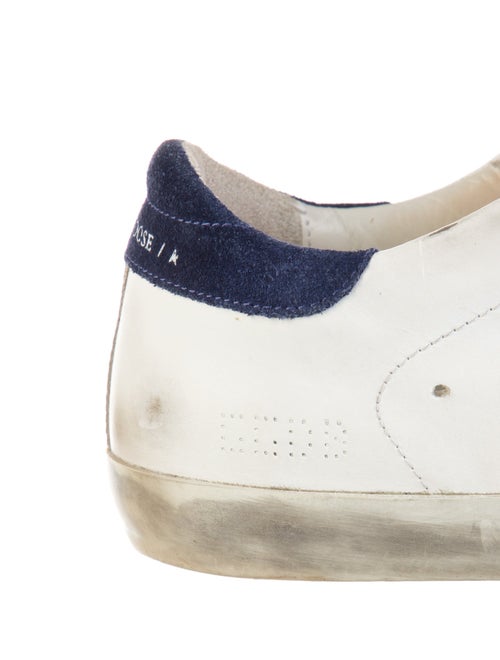 Golden Goose Leather Distressed Accents Sneakers