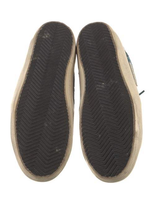 Golden Goose Glitter Printed Sneakers