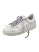 Golden Goose Leather Crystal Embellishments Sneakers