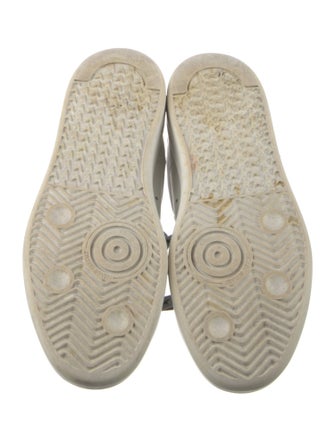 Golden Goose Leather Crystal Embellishments Sneakers