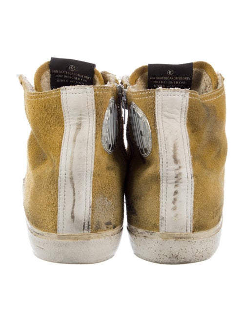 Golden Goose Suede Distressed Accents Sneakers