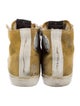 Golden Goose Suede Distressed Accents Sneakers