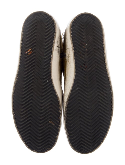 Golden Goose Suede Distressed Accents Sneakers
