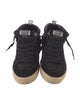 Golden Goose Suede Distressed Accents Sneakers