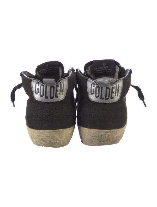 Golden Goose Suede Distressed Accents Sneakers