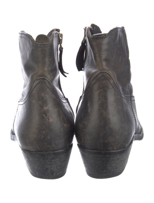 Golden Goose Leather Western Boots