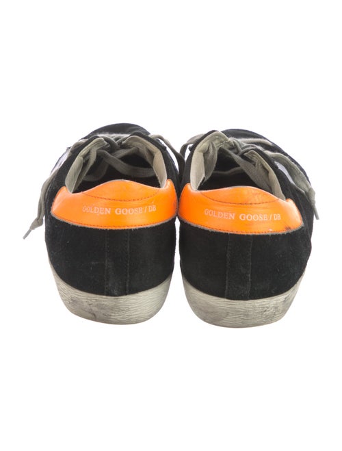Golden Goose Suede Distressed Accents Sneakers