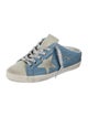 Golden Goose Denim Colorblock Pattern Sneakers