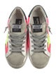 Golden Goose Colorblock Pattern Distressed Accents Sneakers