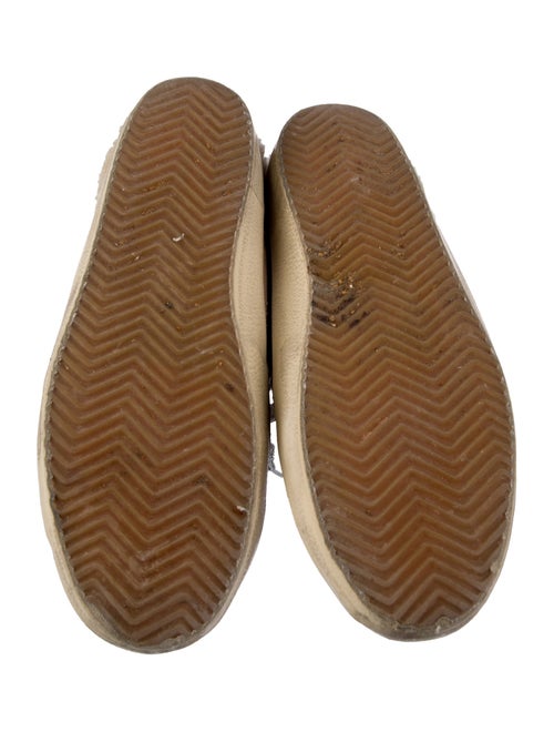 Golden Goose Suede Fur Trim Sneakers