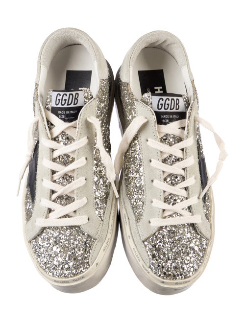 Golden Goose Glitter Glitter Accents Sneakers