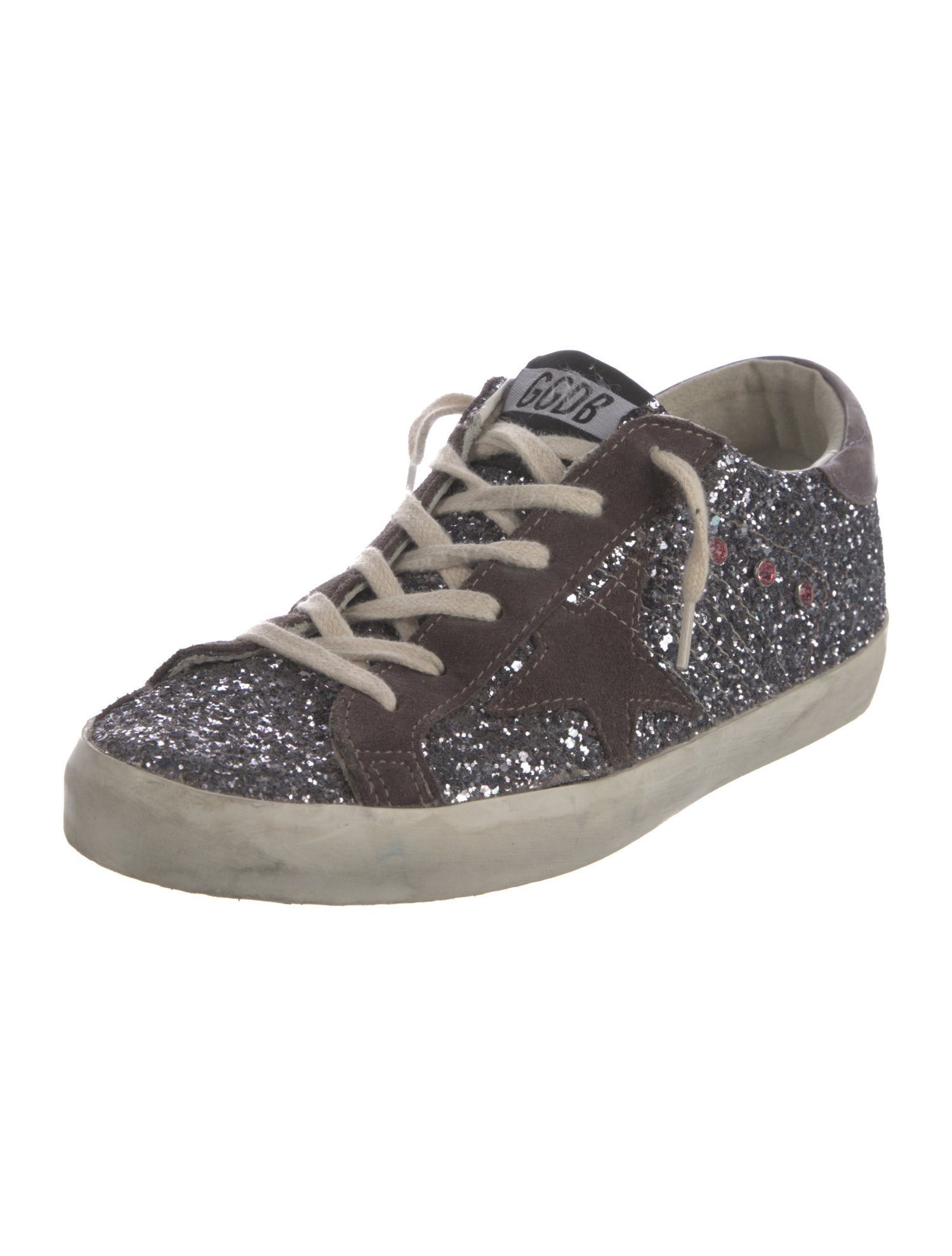 Golden Goose Glitter Glitter Accents Sneakers