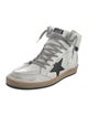 Golden Goose Leather Distressed Accents Sneakers