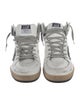 Golden Goose Leather Distressed Accents Sneakers