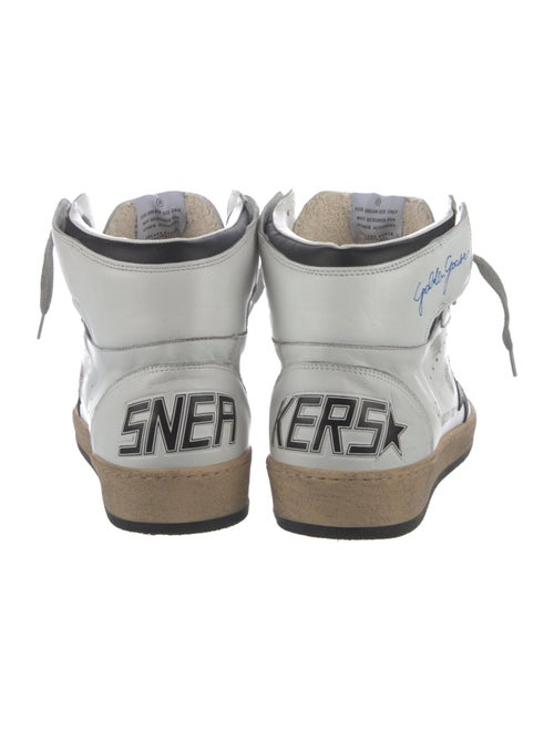 Golden Goose Leather Distressed Accents Sneakers